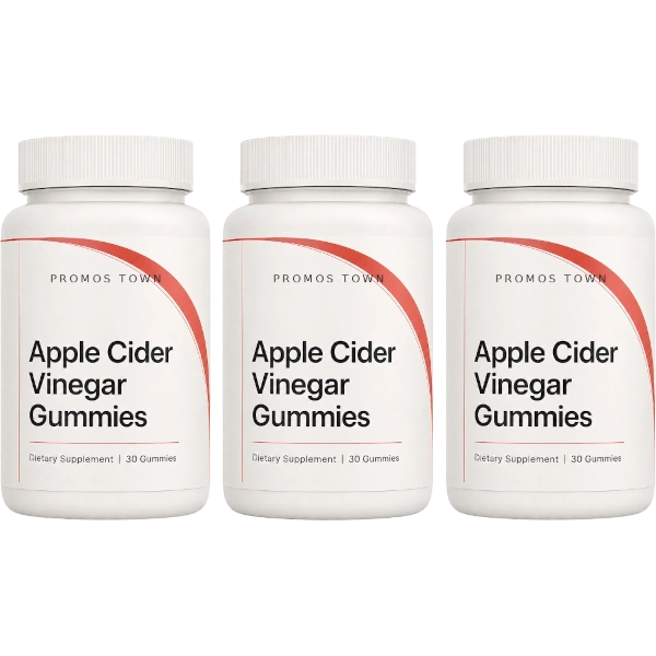 Promos Town 3 Apple Cider Vinegar Gummies